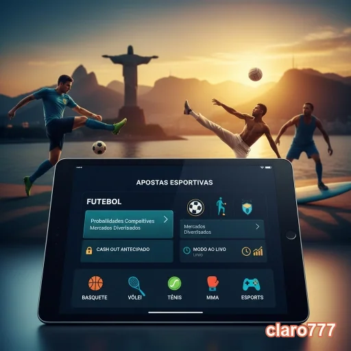 Ilustração de Aproveite as Apostas Esportivas no claro777 com Odds Altas