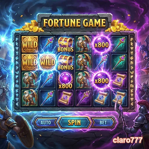 Ilustração de Explore jogos online na claro777 com segurança e diversão