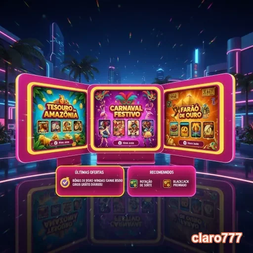 Ilustração de Explore jogos online na claro777 com segurança e diversão