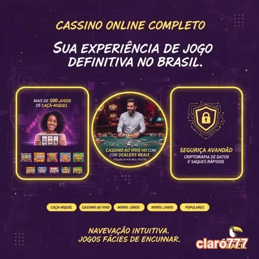 Ilustração de Acesse o cassino online claro777 com velocidade e segurança