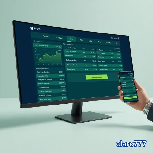 Ilustração de Apostas Estratégicas em Tempo Real