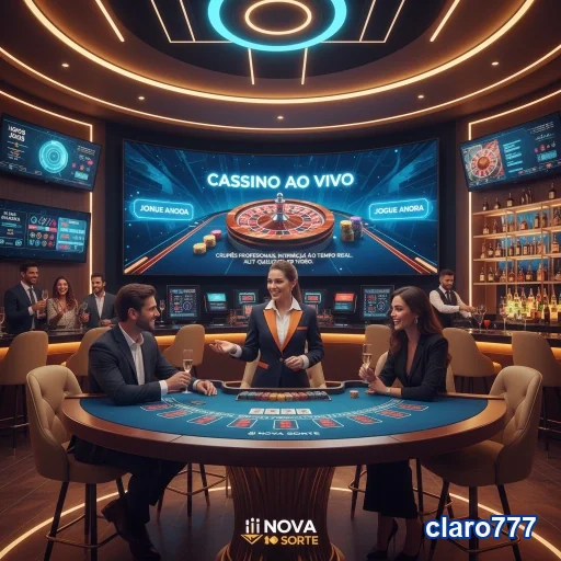 Ilustração de Experiência de Cassino ao Vivo